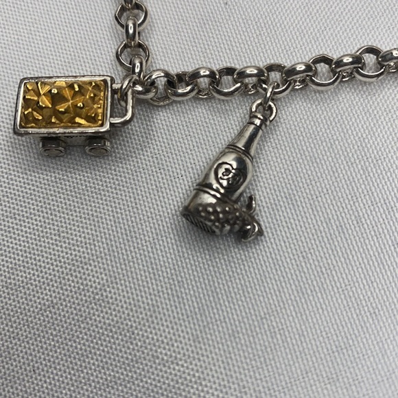 Brighton California charm Bracelet 8 1/2" - Picture 5 of 9